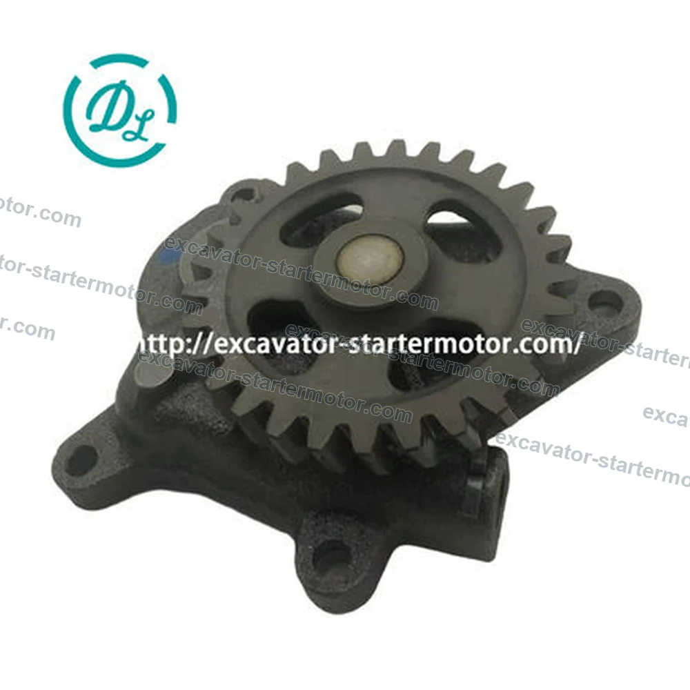 1-13100313-3 Engine Oil Pump for Isuzu 4HK1 Sumitomo SH210-5, OEM/reference 1-13100313-3, Engine Oil Pump Assembly, product view 2