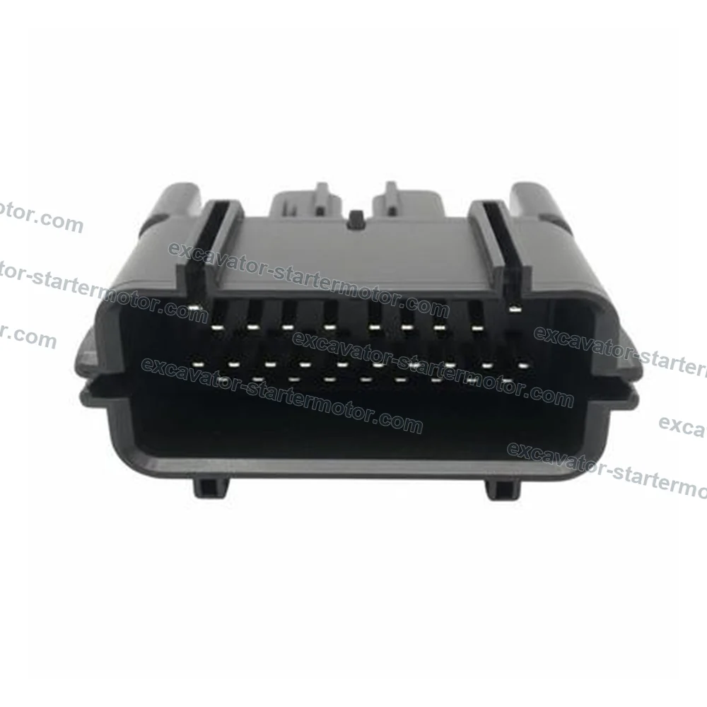 8-98075076-2 8980750762 24V Engine ECU for Isuzu 4JJ1, OEM/reference 8-98075076-2, 24V Engine Control Unit, product view 4