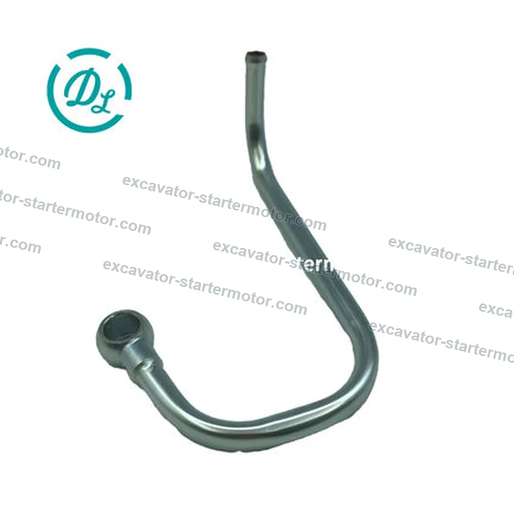 8-98019698-1 8980196981 Turbocharger Water Outlet Pipe for Isuzu 4JJ1 Hitachi ZX110-3 ZX140W-3 ZX180LC-3, OEM/reference 8-98019698-1, Turbocharger Water Outlet Pipe, product view 2