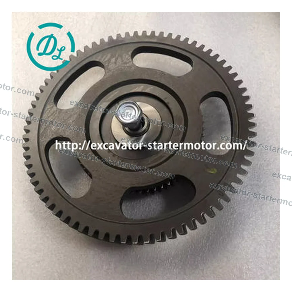 8-97600586-1 8976005861 Idle Timing Gear for Isuzu 4HK1 6HK1 NKR NPR, OEM/reference 8-97600586-1, Compound Idle Timing Gear, product view 2