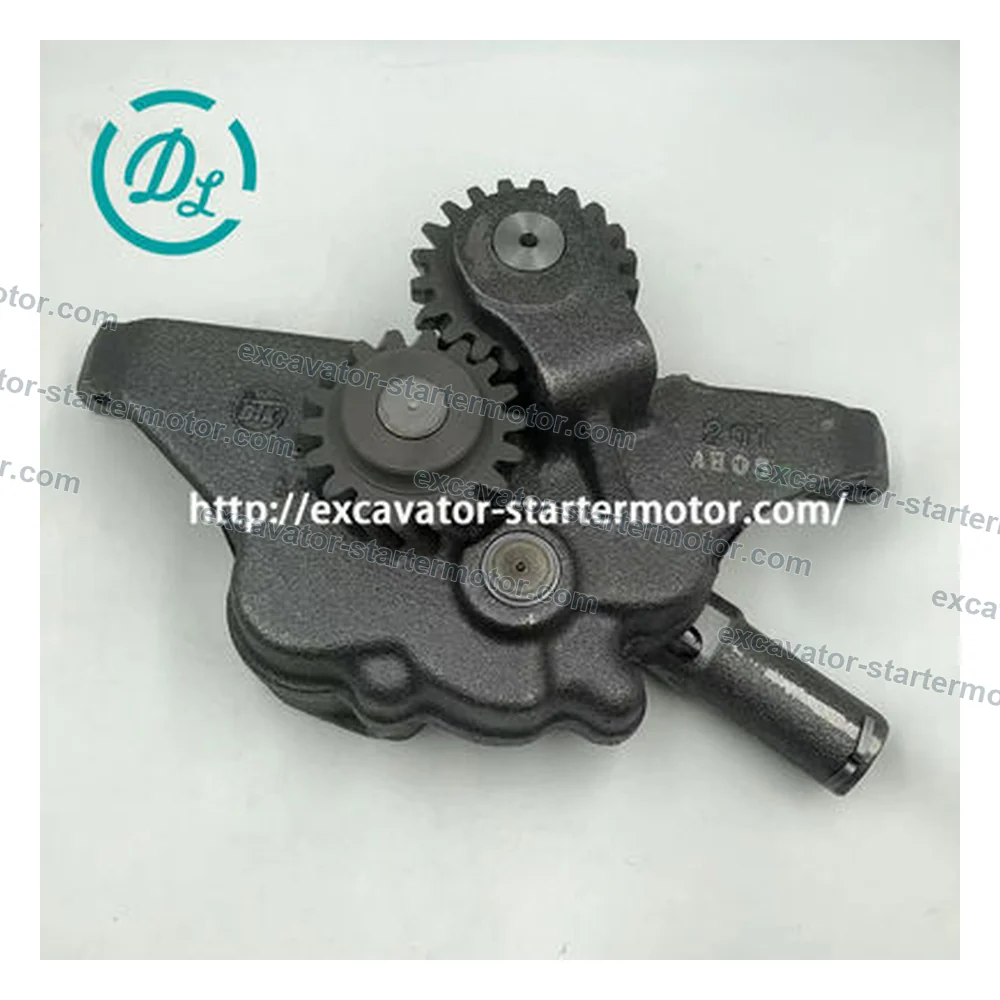 1-13100201-0 1131002010 Engine Oil Pump for Isuzu 6RB1 Hitachi EX400-5, OEM/reference 1-13100201-0, Engine Oil Pump Assembly, product view 3
