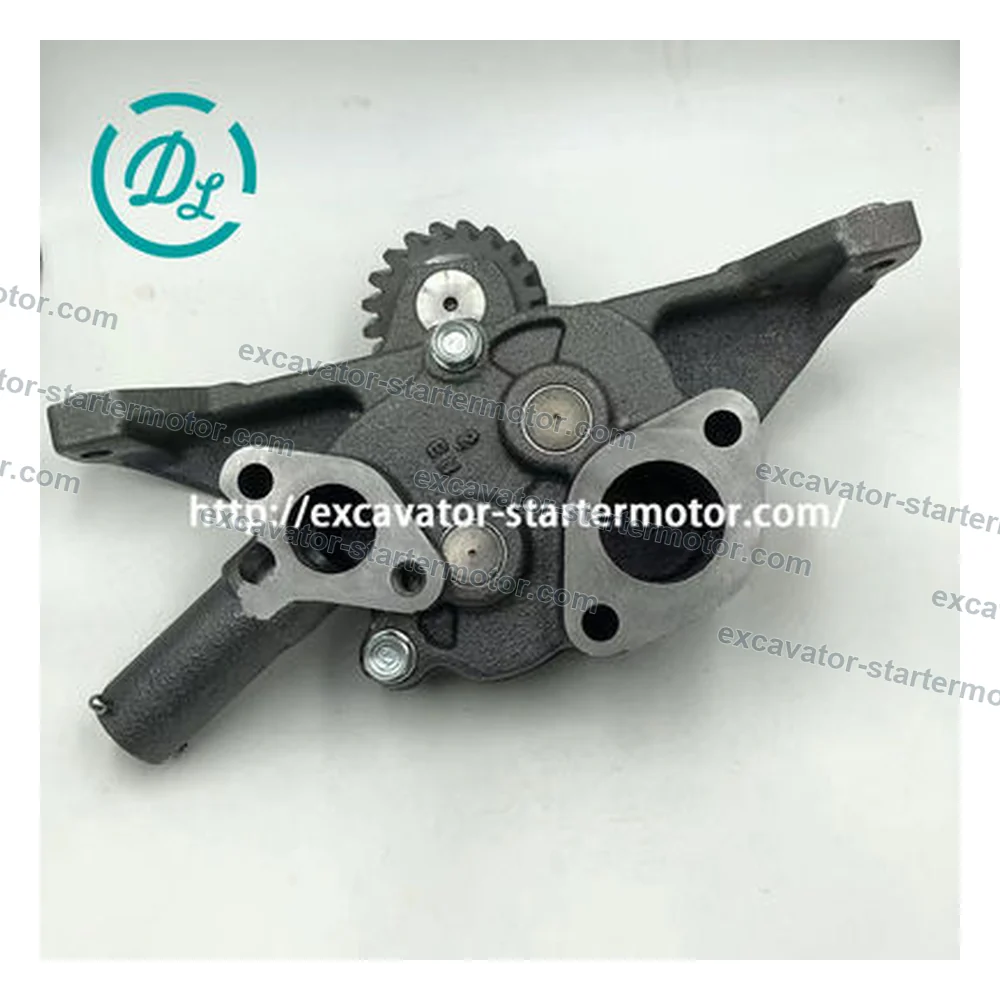 1-13100201-0 1131002010 Engine Oil Pump for Isuzu 6RB1 Hitachi EX400-5, OEM/reference 1-13100201-0, Engine Oil Pump Assembly, product view 4