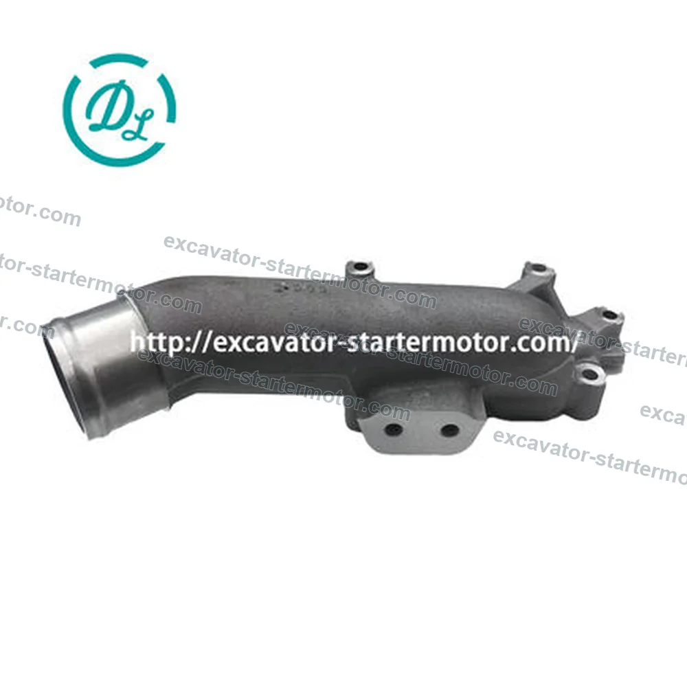 1-13713061-1 1137130611 Thermostat Cover for Isuzu 6WG1, OEM/reference 1-13713061-1, Cast Thermostat Cover / Water-Outlet Housing