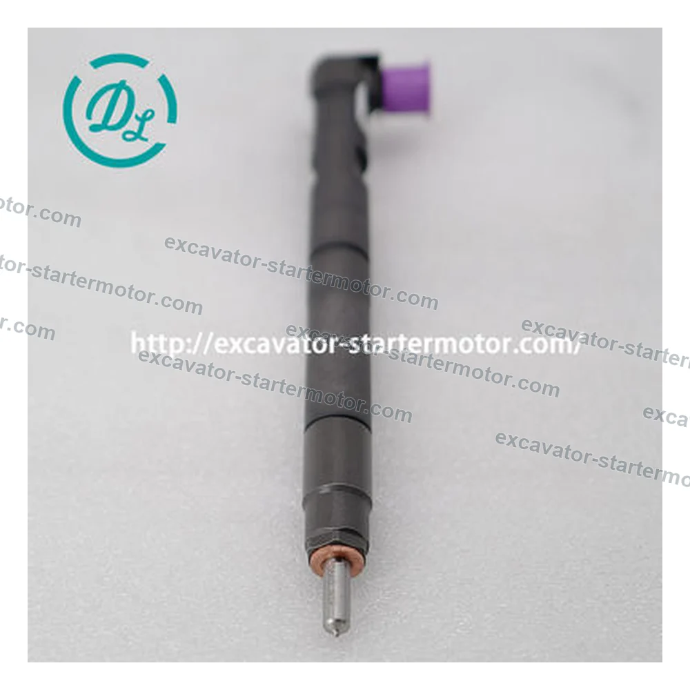 33800-4A710 28229873 Fuel Injector for Hyundai / Kia D4CB 2.5 CRDi, OEM/reference 33800-4A710, Common-Rail Fuel Injector, product view 3