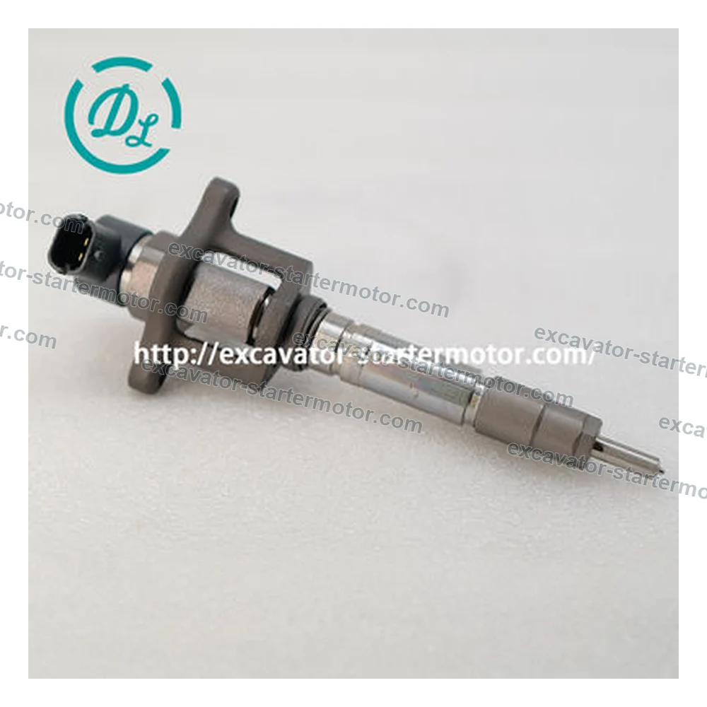 0445120049 ME223750 Fuel Injector for Mitsubishi Fuso 4M50 Canter, OEM/reference 0445120049, Common-Rail Fuel Injector, product view 3