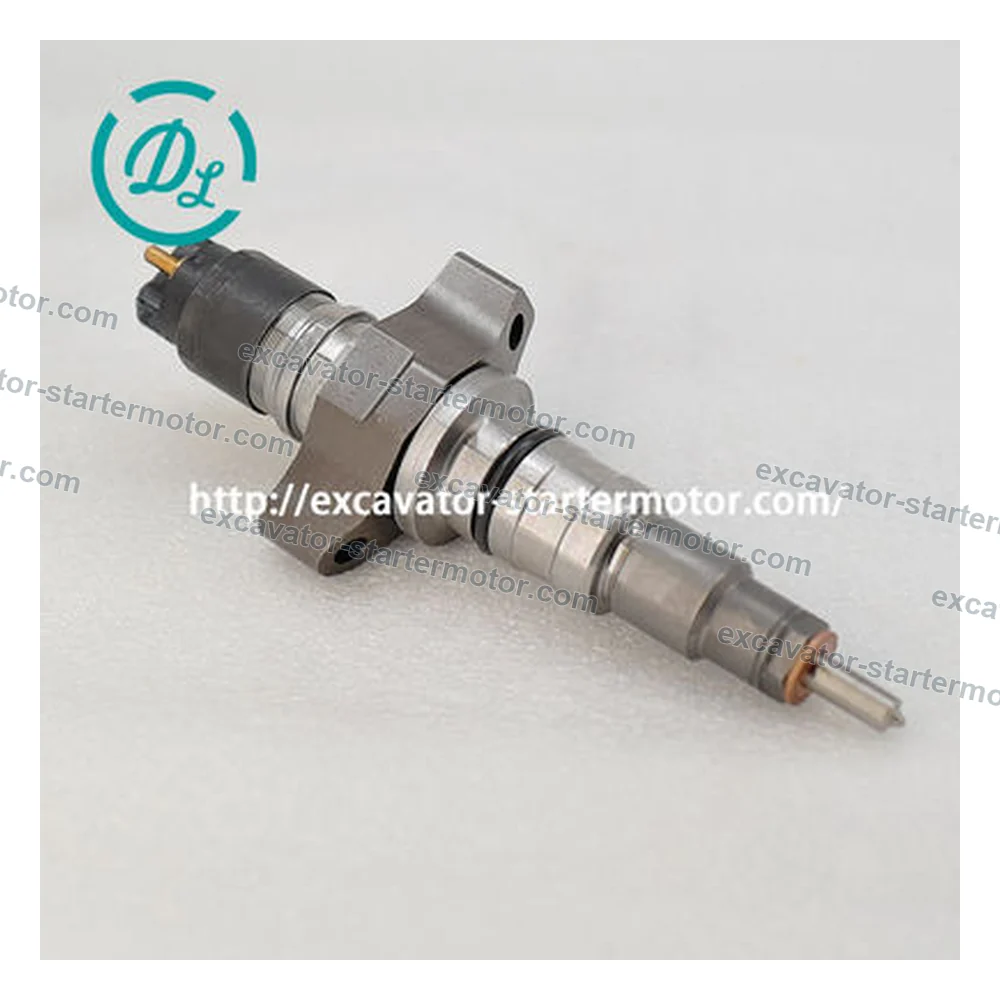 0445120075 504128307 Fuel Injector for Case IH and New Holland NEF, OEM/reference 0445120075, Common-Rail Diesel Fuel Injector, product view 1