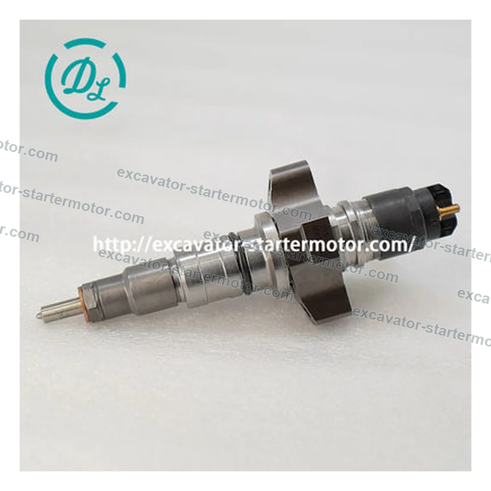 0445120075 504128307 Fuel Injector for Case IH and New Holland NEF, OEM/reference 0445120075, Common-Rail Diesel Fuel Injector, product view 2