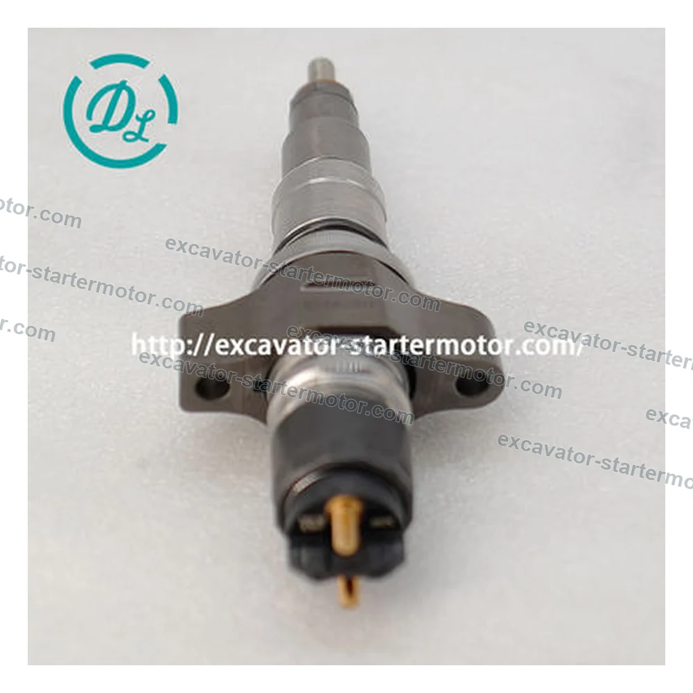 0445120075 504128307 Fuel Injector for Case IH and New Holland NEF, OEM/reference 0445120075, Common-Rail Diesel Fuel Injector, product view 3