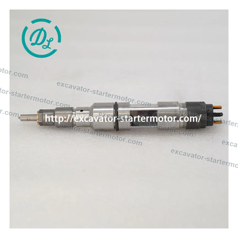 0445120196 / 10490018 Fuel Injector for Liebherr D9508 D9512 R964C R974C, OEM/reference 0445120196, Common-Rail Fuel Injector