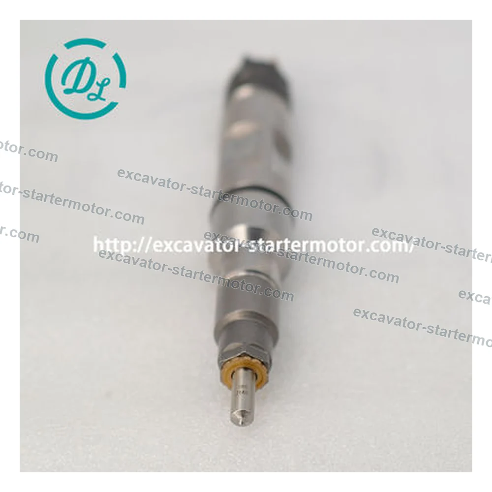 0445120196 / 10490018 Fuel Injector for Liebherr D9508 D9512 R964C R974C, OEM/reference 0445120196, Common-Rail Fuel Injector, product view 2