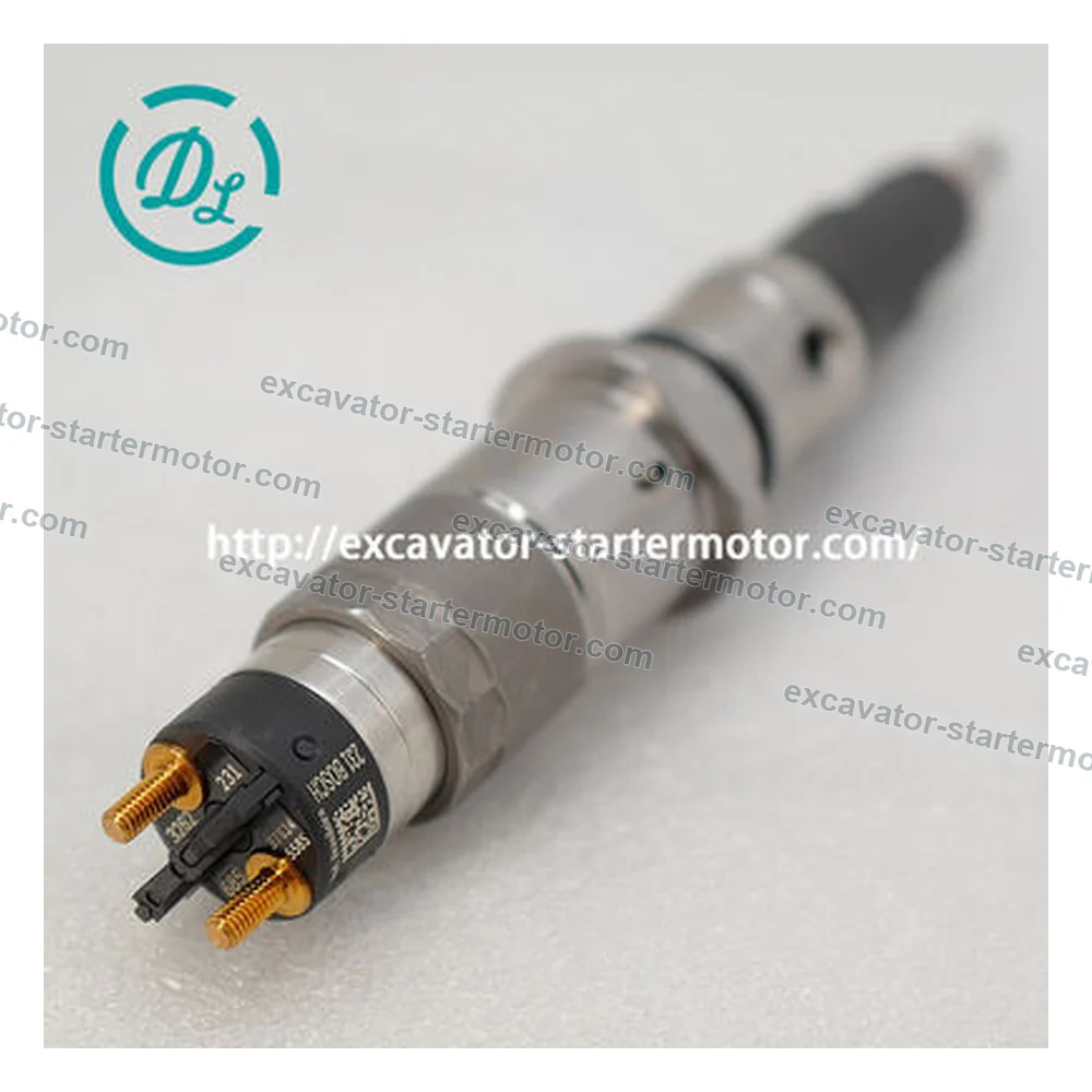 6754-11-3011 0445120231 Fuel Injector for Komatsu SAA6D107E-1, OEM/reference 6754-11-3011, Common-Rail Fuel Injector Assembly