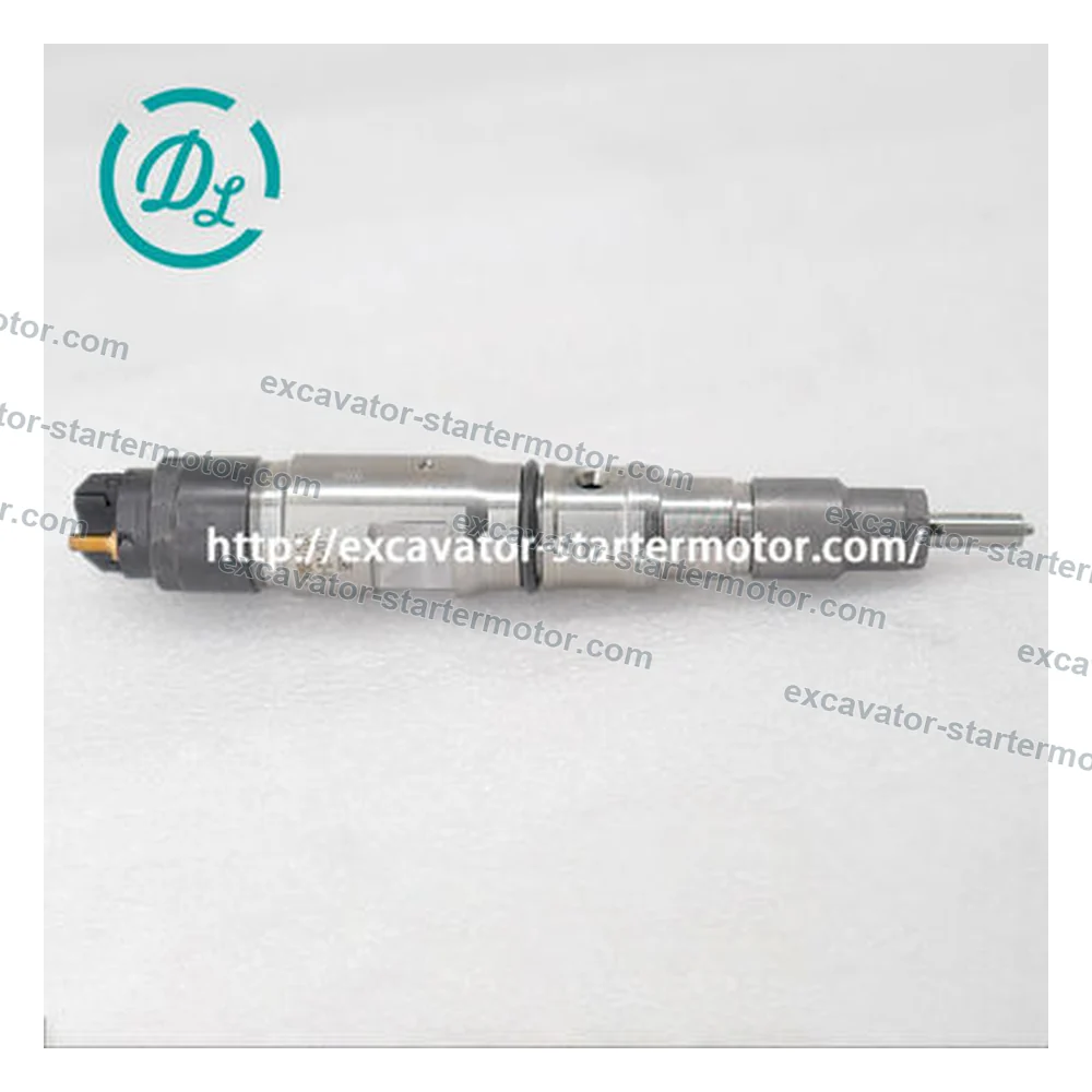 0445120268 400903-00046 Fuel Injector for Doosan DL06S, OEM/reference 0445120268, Common-Rail Fuel Injector, product view 3