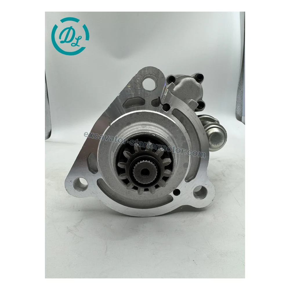 M009T84771 8200436 24V 12T Starter for Mercedes Actros, OEM/reference M009T84771, 24V 12-Tooth SAE 3 Starter Motor