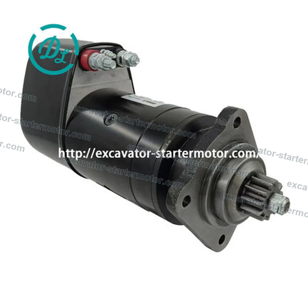 6290051 MS1164 24V 6.6kW 9T Starter Motor for Liebherr D9306T D9308TB, OEM/reference 6290051, 24V Heavy-Duty Starter Motor, product view 2