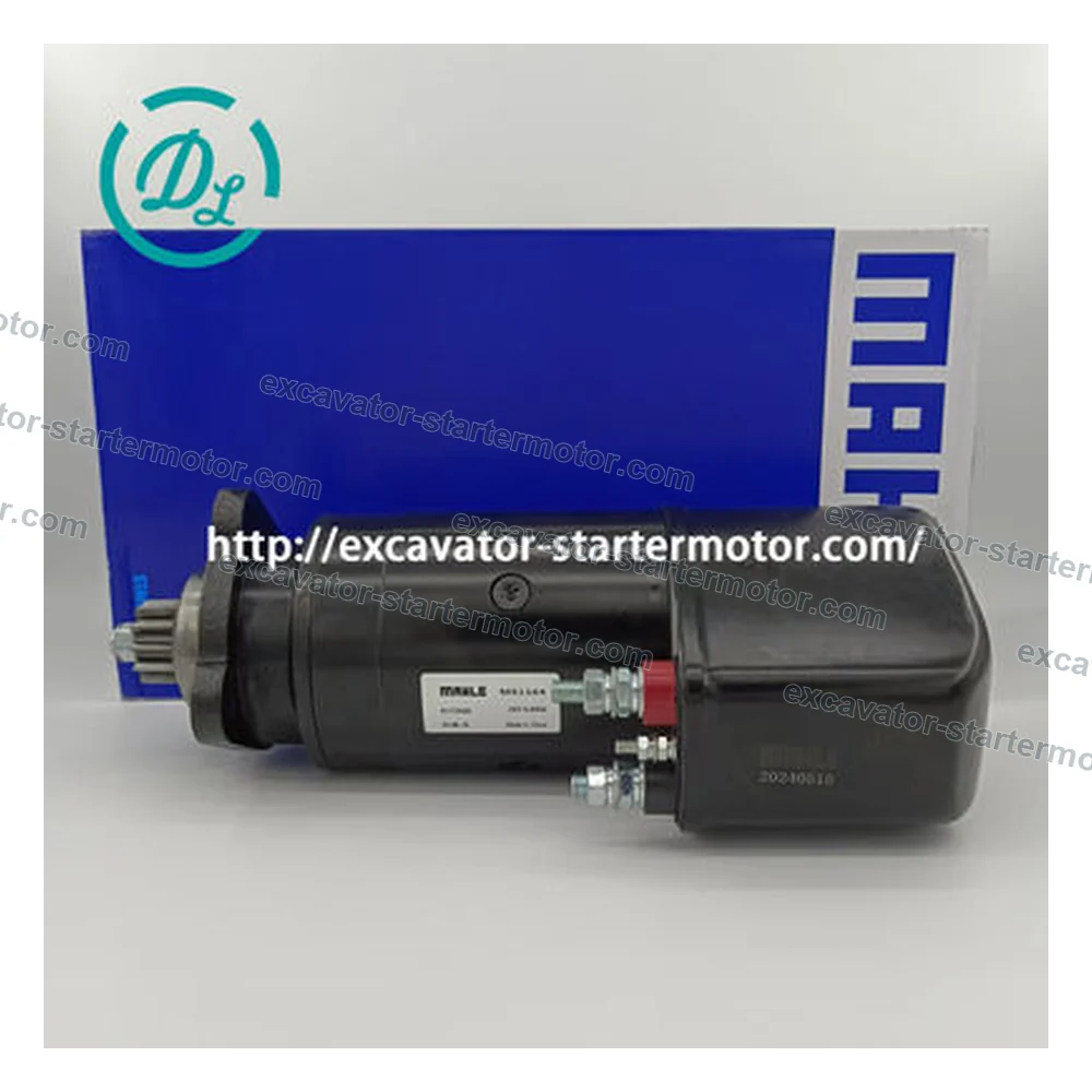 6290051 MS1164 24V 6.6kW 9T Starter Motor for Liebherr D9306T D9308TB, OEM/reference 6290051, 24V Heavy-Duty Starter Motor, product view 4