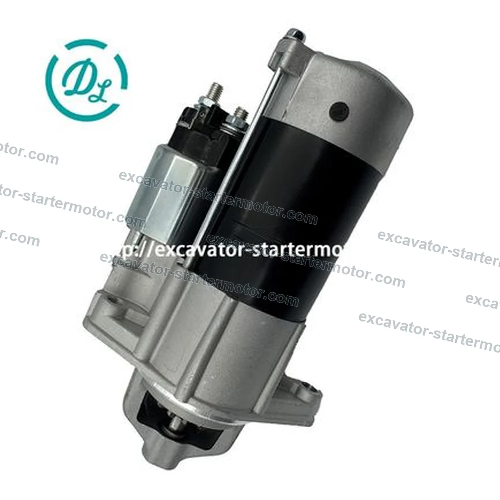 19786N 62811000140 12V 1.1kW 13T Starter for Agco and Iseki Equipment, OEM/reference 19786N, 12V PMGR Starter Motor, product view 2
