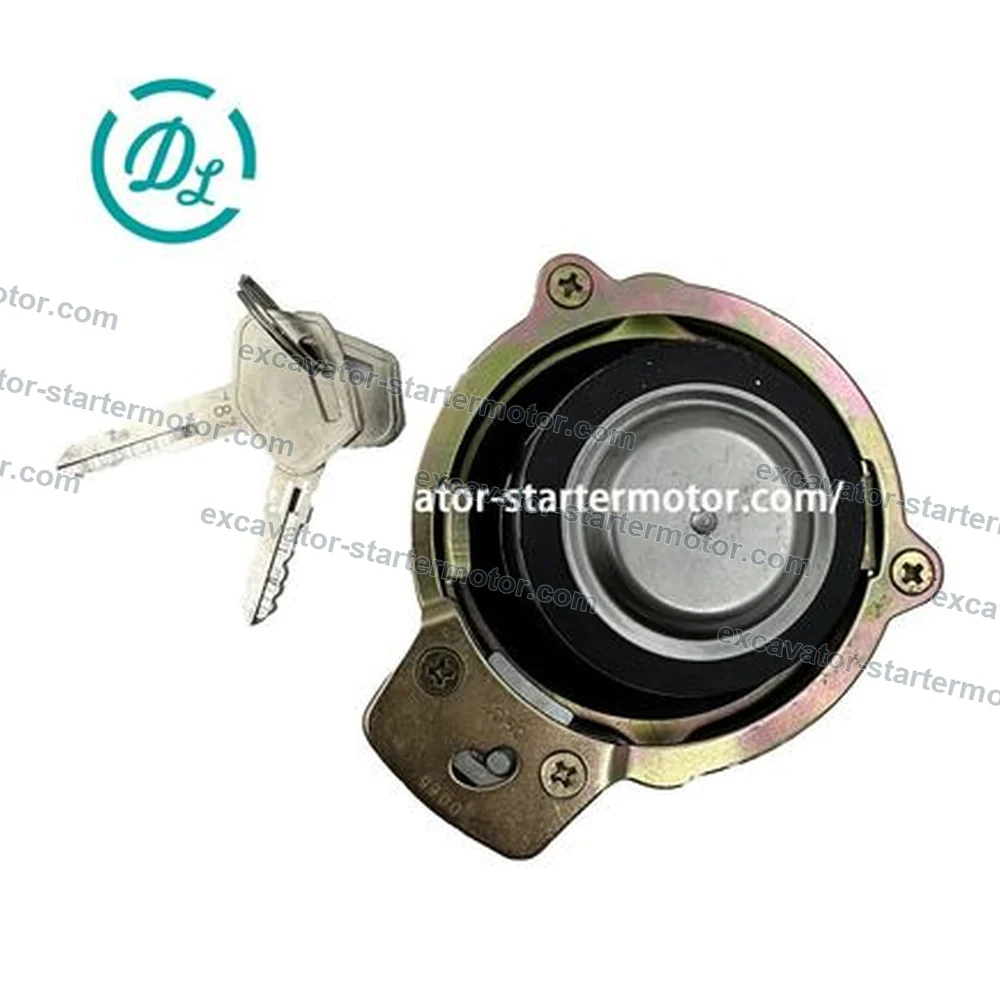 17A-60-11310 Hydraulic Oil Tank Cap for Komatsu PC350LC, OEM/reference 17A-60-11310, Locking Hydraulic Oil Tank Cap, product view 3