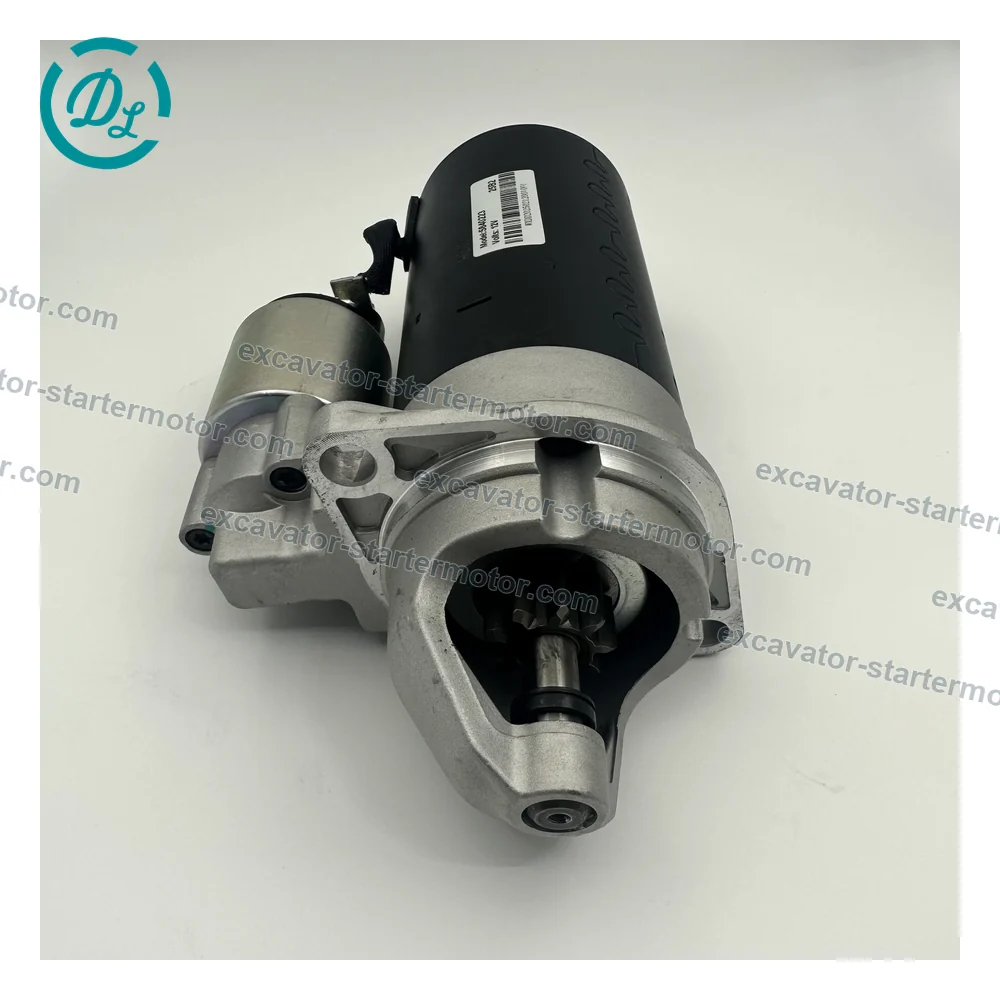 5840223 12V 1.8kW 9T CCW Starter Motor for Lombardini 12LD477-2 — Replaces 58402230, OEM/reference 5840223, Starter Motor, product view 4