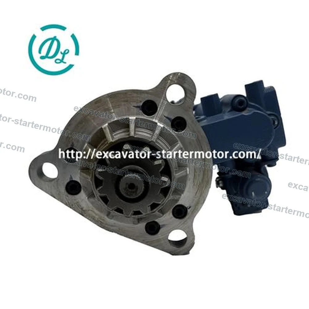 M128R3623SER 24V 12kW 11T CW Starter for MTU MS7 Dual-Starter Systems, OEM/reference M128R3623SER, 24V 12kW Heavy-Duty Starter Motor