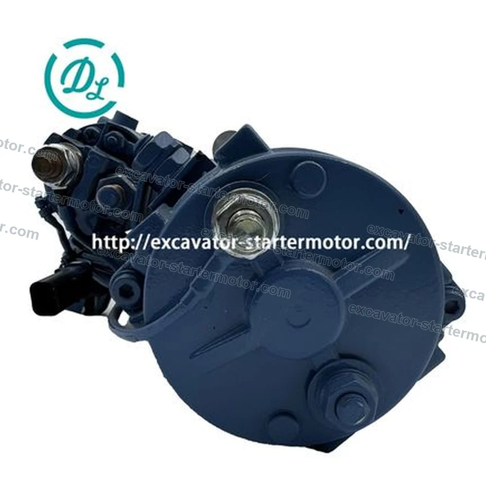 M128R3623SER 24V 12kW 11T CW Starter for MTU MS7 Dual-Starter Systems, OEM/reference M128R3623SER, 24V 12kW Heavy-Duty Starter Motor, product view 2