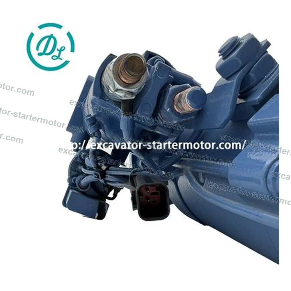 M128R3623SER 24V 12kW 11T CW Starter for MTU MS7 Dual-Starter Systems, OEM/reference M128R3623SER, 24V 12kW Heavy-Duty Starter Motor, product view 3