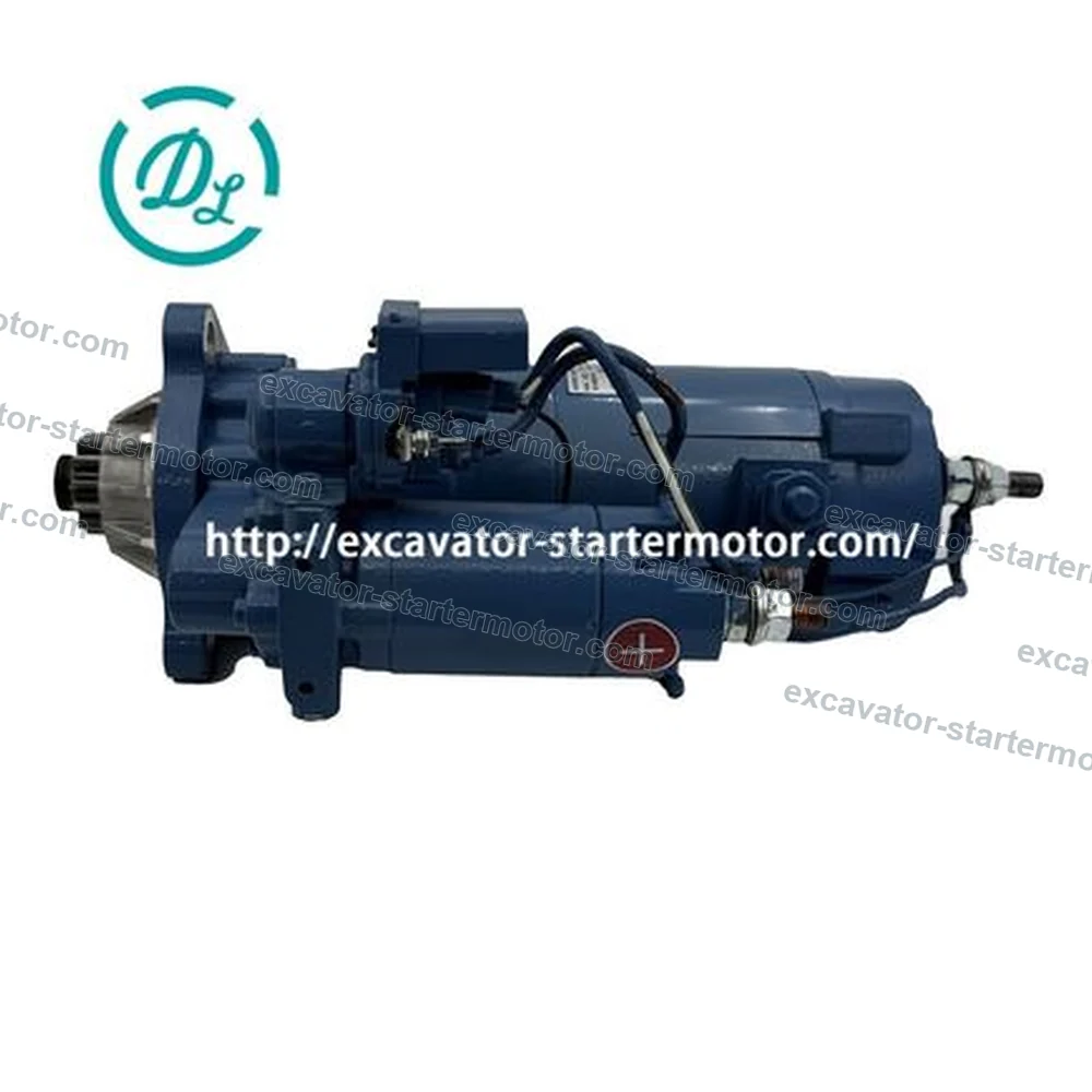 M128R3603SE 24V 12kW 11T CW Starter for MTU MS7-506 MS7-510, OEM/reference M128R3603SE, 24V 12kW Heavy-Duty Starter Motor, product view 3