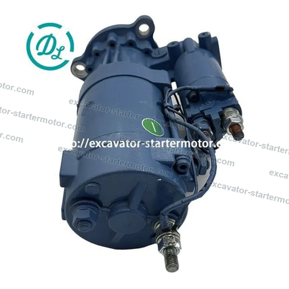 M128R3603SE 24V 12kW 11T CW Starter for MTU MS7-506 MS7-510, OEM/reference M128R3603SE, 24V 12kW Heavy-Duty Starter Motor, product view 4