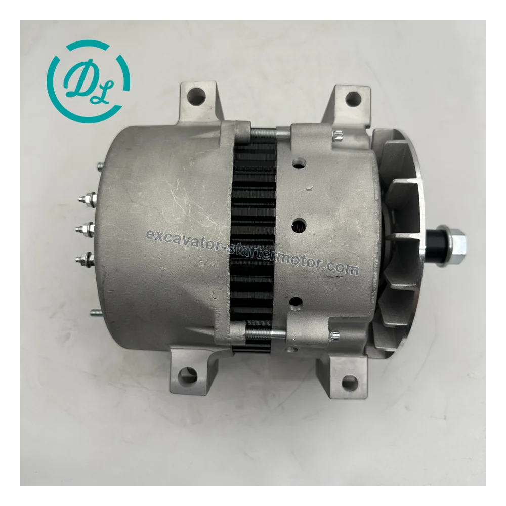 BLP3312 110-816 24V 140A Brushless Alternator for Van Hool Buses, OEM/reference BLP3312, 24V 140A Brushless Pad-Mount Alternator