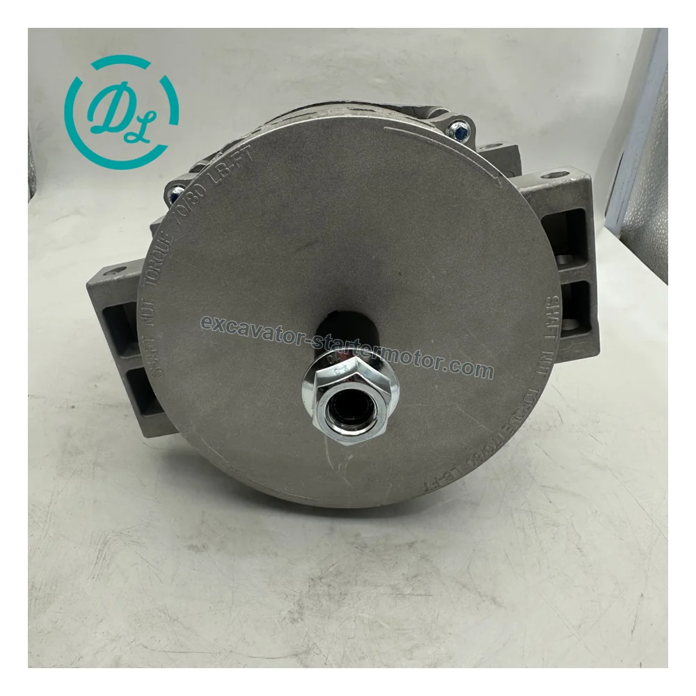 BLP3312 110-816 24V 140A Brushless Alternator for Van Hool Buses, OEM/reference BLP3312, 24V 140A Brushless Pad-Mount Alternator, product view 2