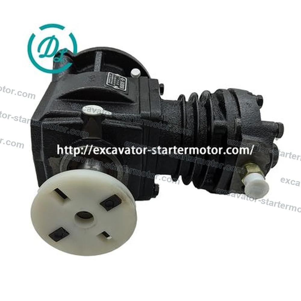 630-3509100A Air Compressor for Yuchai YC6108G YC6B125, OEM/reference 630-3509100A, Engine-Mounted Air Compressor, product view 1