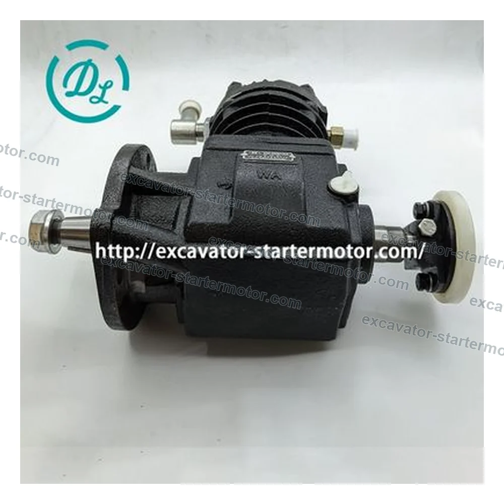 630-3509100A Air Compressor for Yuchai YC6108G YC6B125, OEM/reference 630-3509100A, Engine-Mounted Air Compressor, product view 3