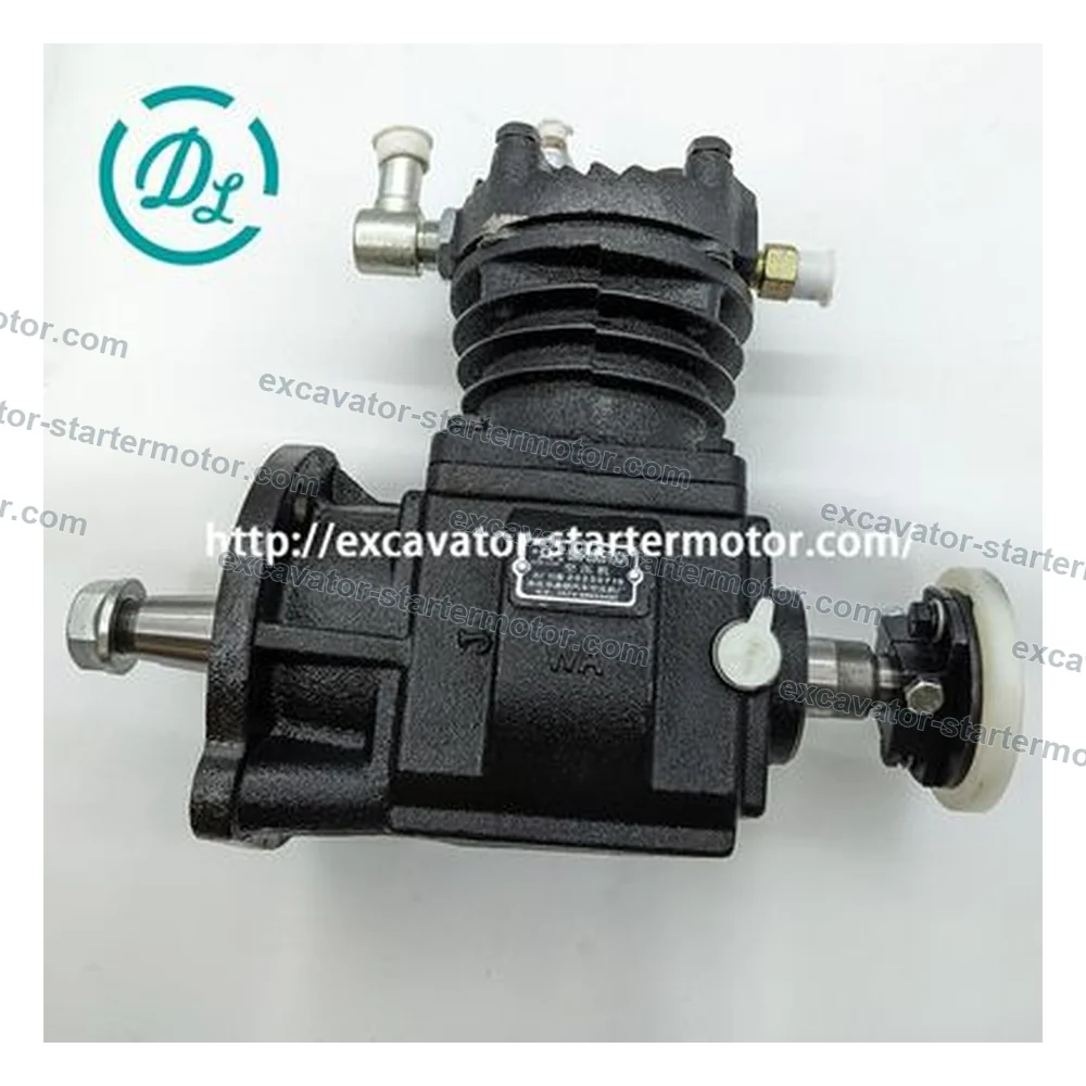 630-3509100A Air Compressor for Yuchai YC6108G YC6B125, OEM/reference 630-3509100A, Engine-Mounted Air Compressor, product view 4