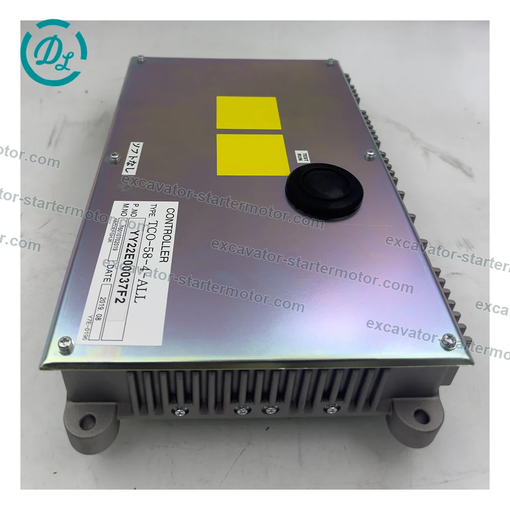 YY22E00037F2 TCO-58-4-ALL Controller for Kobelco SK135SR - Fitment Check, OEM/reference YY22E00037F2, Hydraulic Electronic Controller, product view 2