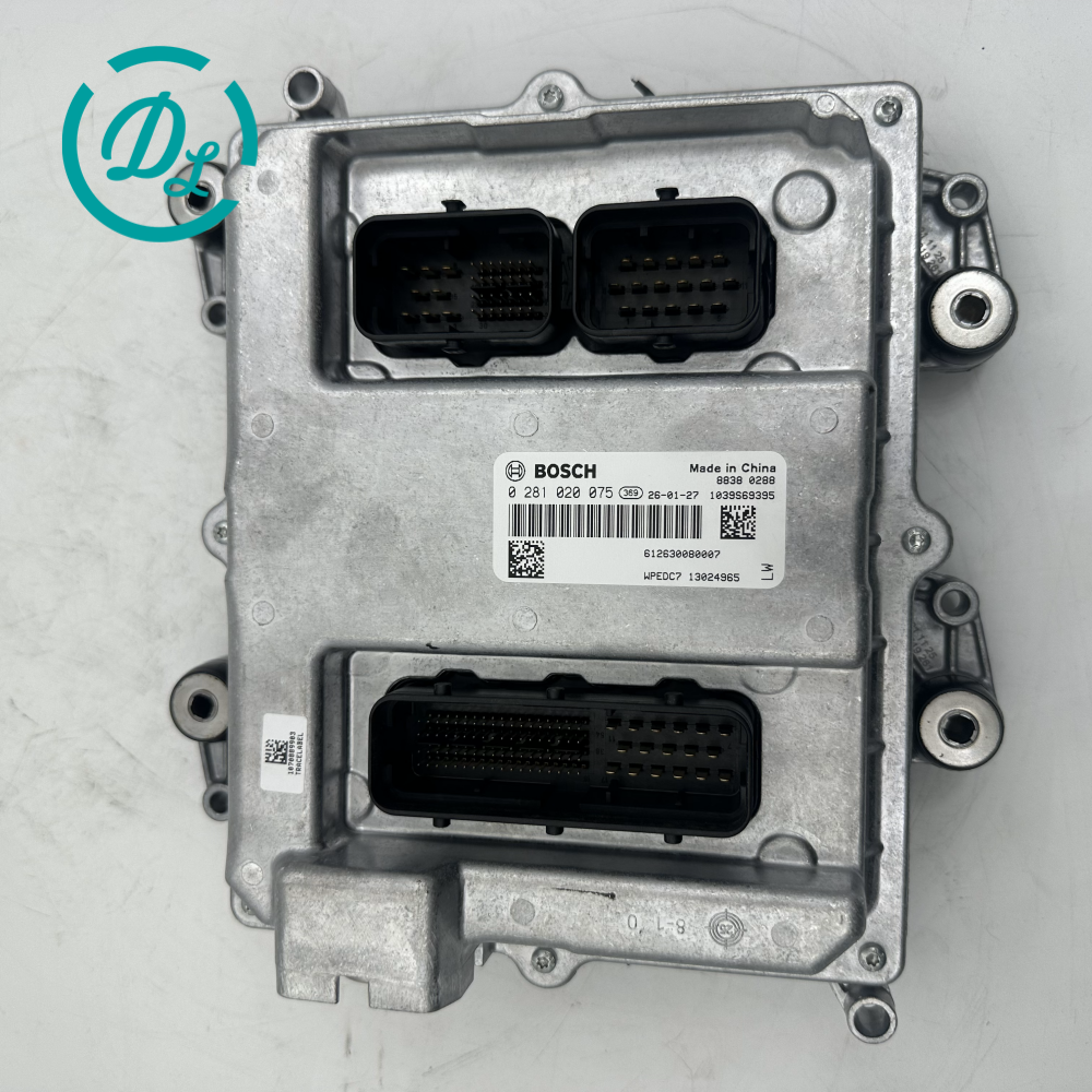 0 281 020 075 612630080007 Engine ECU for Weichai WP10 WP12, OEM/reference 0 281 020 075, Bosch EDC7 Diesel Engine ECU / ECM