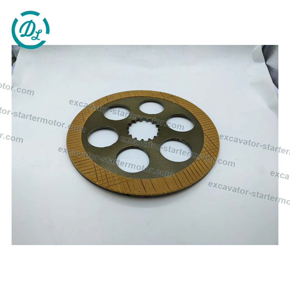 381-114622-1 Paper Friction Disc 259.1 x 51.1 x 7.6 mm for Komatsu Equipment, OEM/reference 381-114622-1, Paper Friction Disc, product view 2