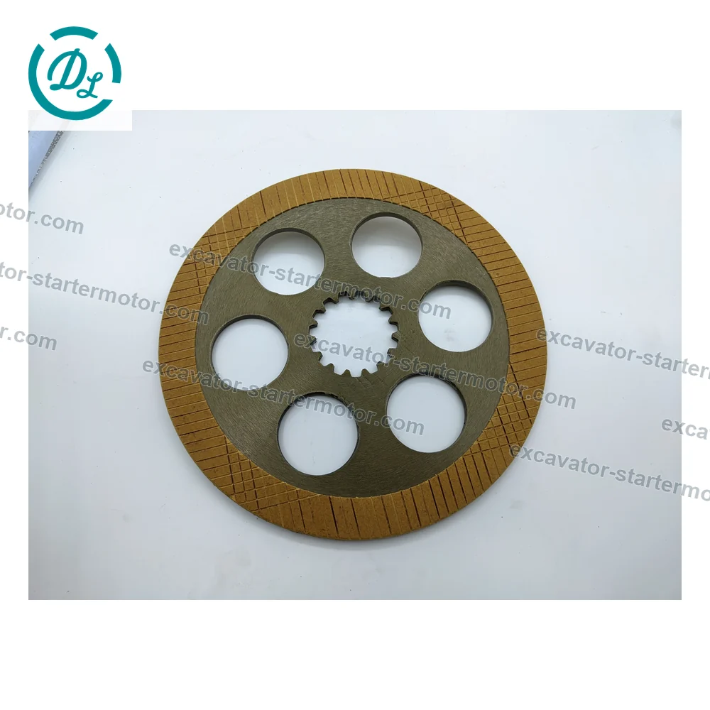 381-114622-1 Paper Friction Disc 259.1 x 51.1 x 7.6 mm for Komatsu Equipment, OEM/reference 381-114622-1, Paper Friction Disc, product view 3