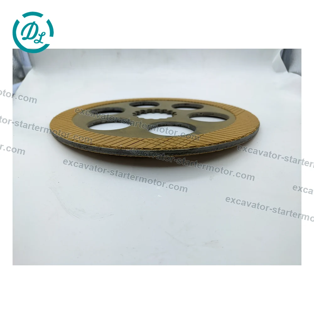 381-114622-1 Paper Friction Disc 259.1 x 51.1 x 7.6 mm for Komatsu Equipment, OEM/reference 381-114622-1, Paper Friction Disc, product view 4