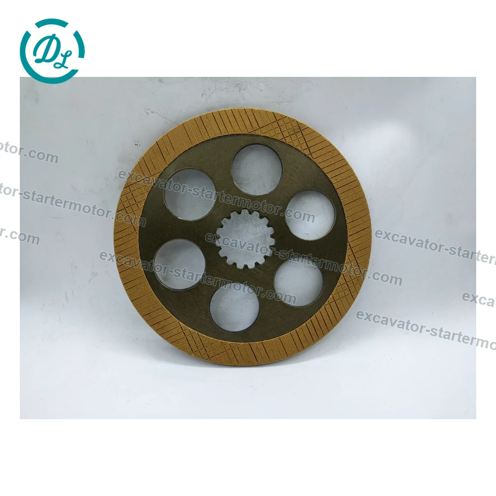 381-114622-1 Paper Friction Disc 259.1 x 51.1 x 7.6 mm for Komatsu Equipment, OEM/reference 381-114622-1, Paper Friction Disc, product view 5