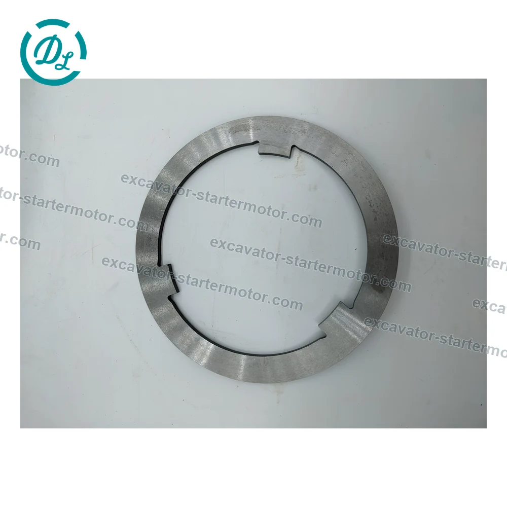 425-07-3018C1 Steel Reaction Plate 259 x 185.7 x 6.7 mm for Komatsu Equipment, OEM/reference 425-07-3018C1, Steel Reaction Plate, product view 5
