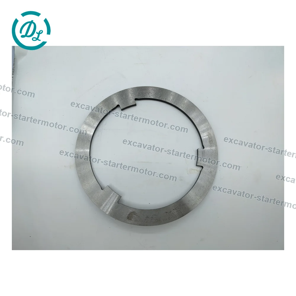 425-07-3018C1 Steel Reaction Plate 259 x 185.7 x 6.7 mm for Komatsu Equipment, OEM/reference 425-07-3018C1, Steel Reaction Plate, product view 6