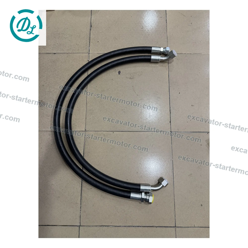 568-1693 568-1695 1-Inch Hydraulic Hose Assemblies for Cat 349 352 352 UHD MH3260, OEM/reference 568-1693, Companion 1-Inch High-Temperature Hydraulic Hose Assemblies