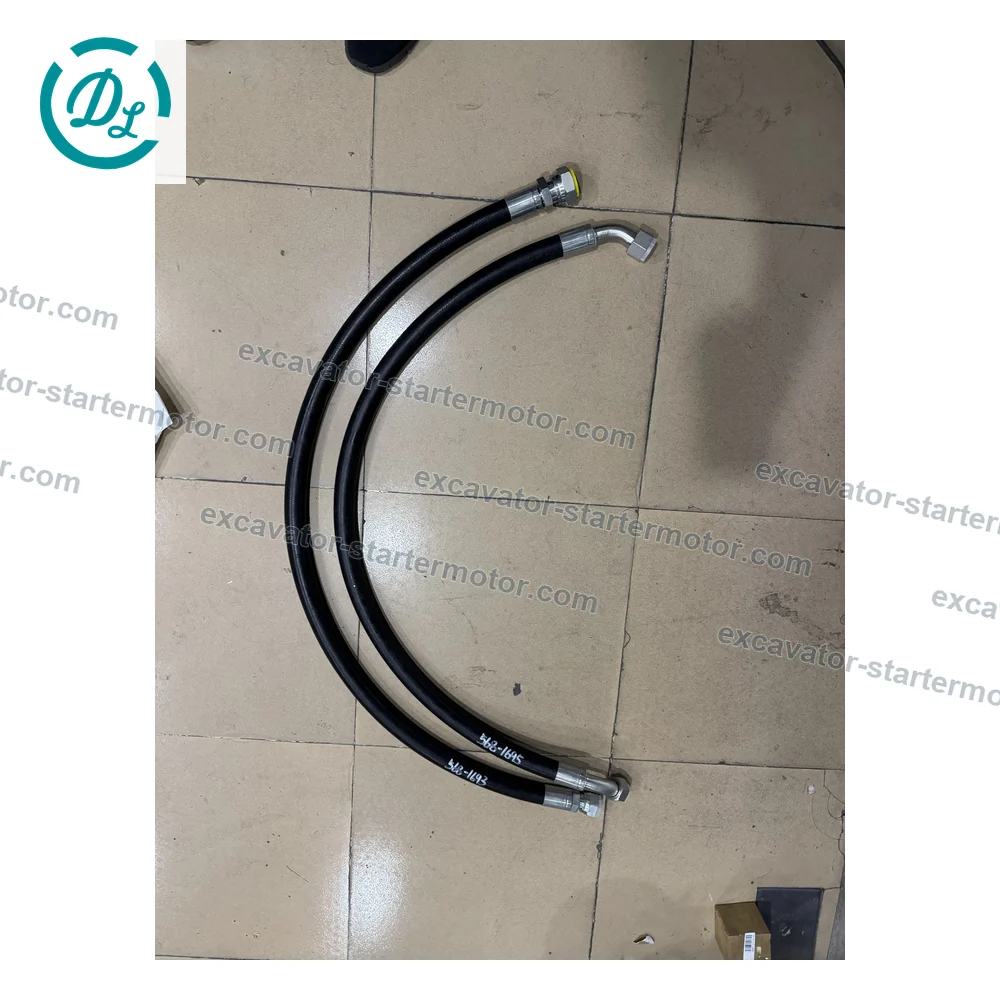 568-1693 568-1695 1-Inch Hydraulic Hose Assemblies for Cat 349 352 352 UHD MH3260, OEM/reference 568-1693, Companion 1-Inch High-Temperature Hydraulic Hose Assemblies, product view 2