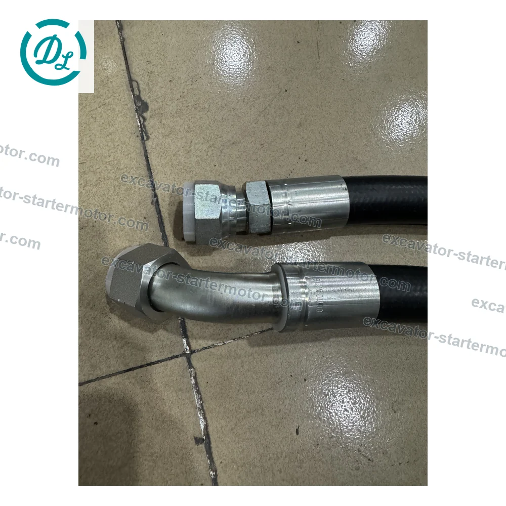 568-1693 568-1695 1-Inch Hydraulic Hose Assemblies for Cat 349 352 352 UHD MH3260, OEM/reference 568-1693, Companion 1-Inch High-Temperature Hydraulic Hose Assemblies, product view 3