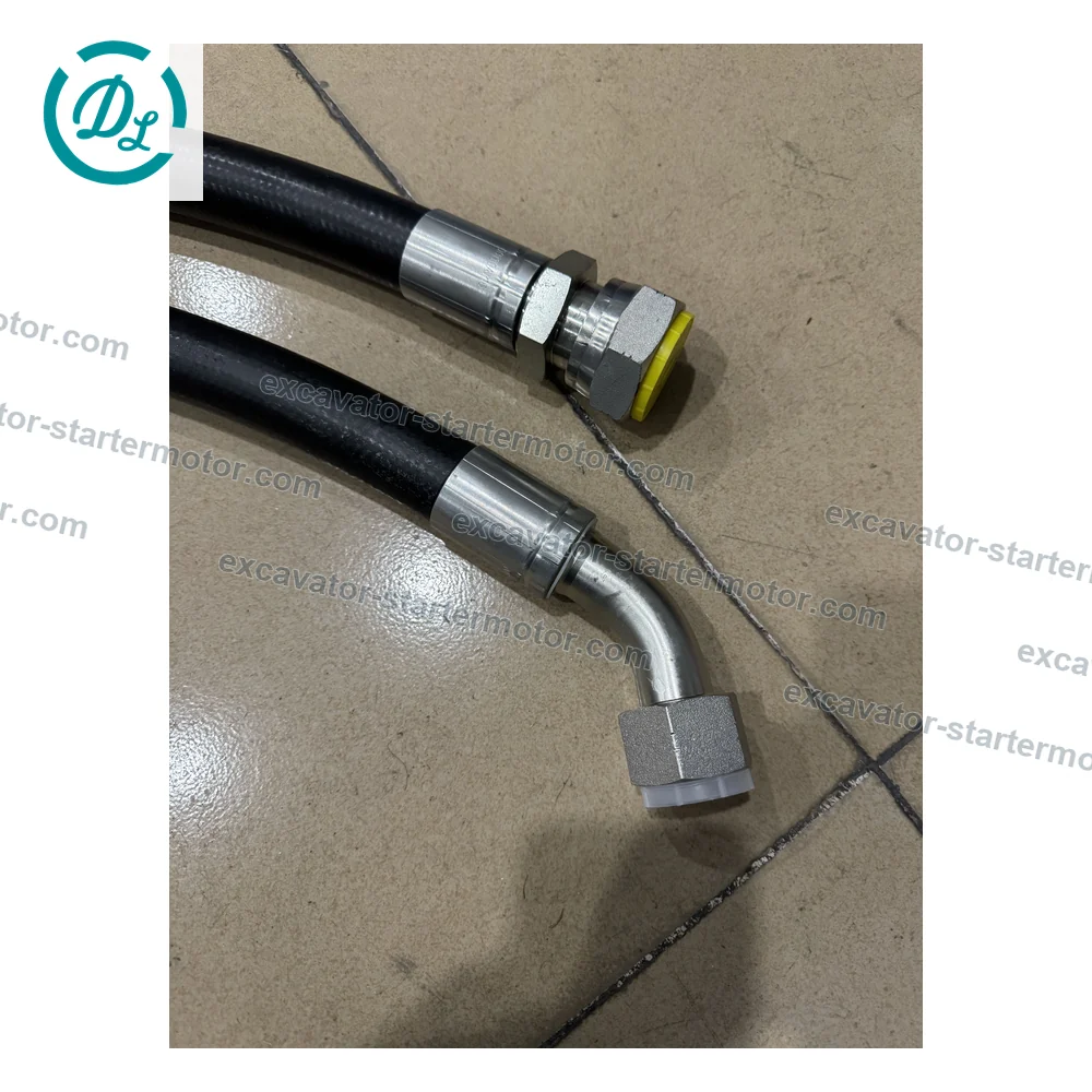568-1693 568-1695 1-Inch Hydraulic Hose Assemblies for Cat 349 352 352 UHD MH3260, OEM/reference 568-1693, Companion 1-Inch High-Temperature Hydraulic Hose Assemblies, product view 4