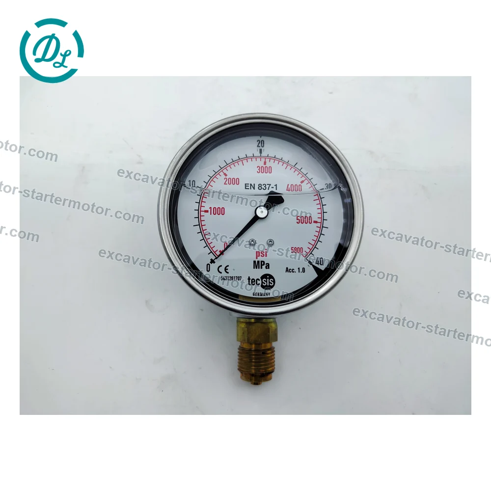P1778E759017 0-40 MPa 100 mm G 1/2 B Pressure Gauge for Hydraulic Monitoring, OEM/reference P1778E759017, Hydraulic Pressure Gauge, product view 5