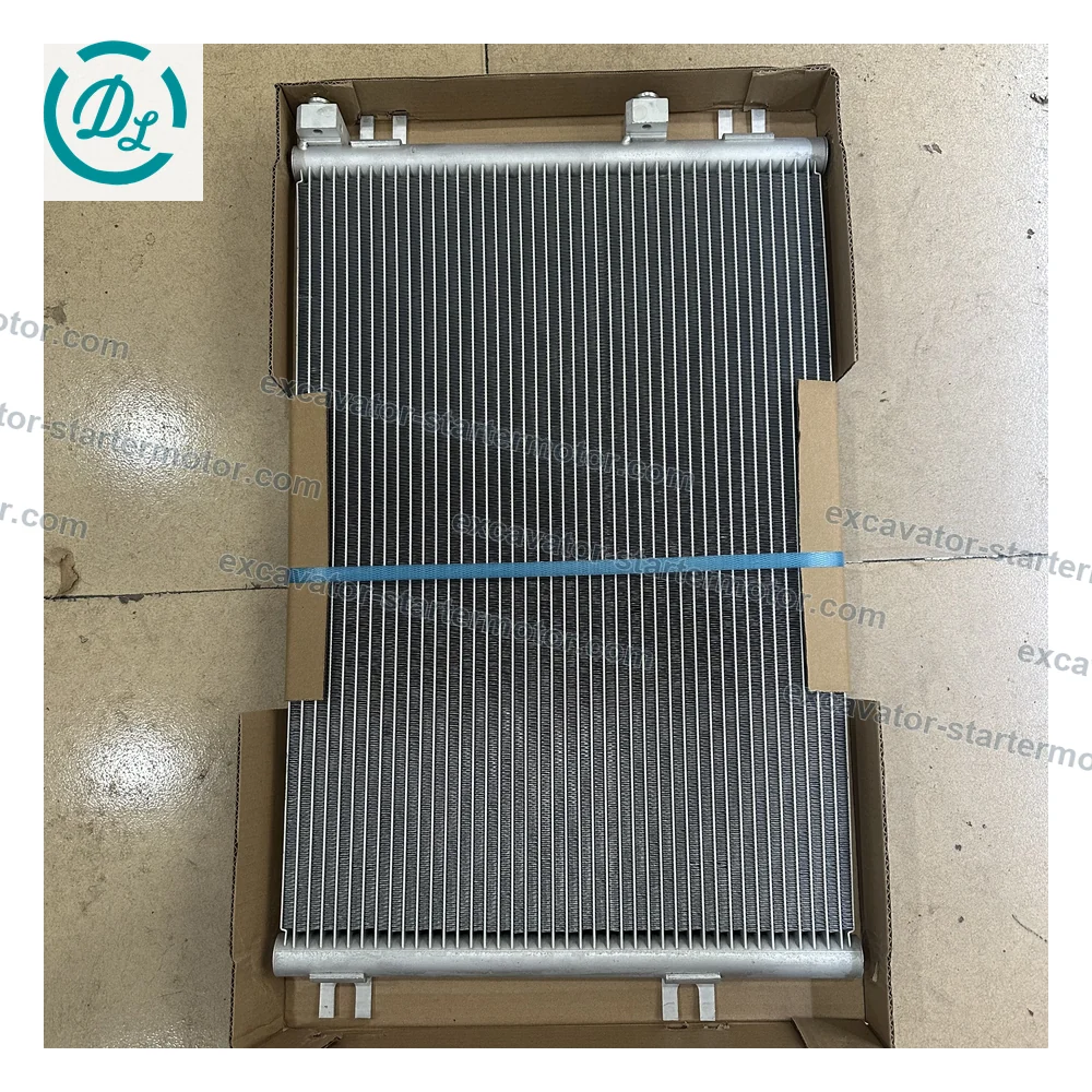 16232085 16235278 A/C Condenser for Volvo L60F-L120F and L150G-L350F Wheel Loaders, OEM/reference 16232085, A/C Condenser