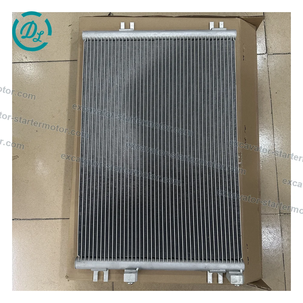 16232085 16235278 A/C Condenser for Volvo L60F-L120F and L150G-L350F Wheel Loaders, OEM/reference 16232085, A/C Condenser, product view 2