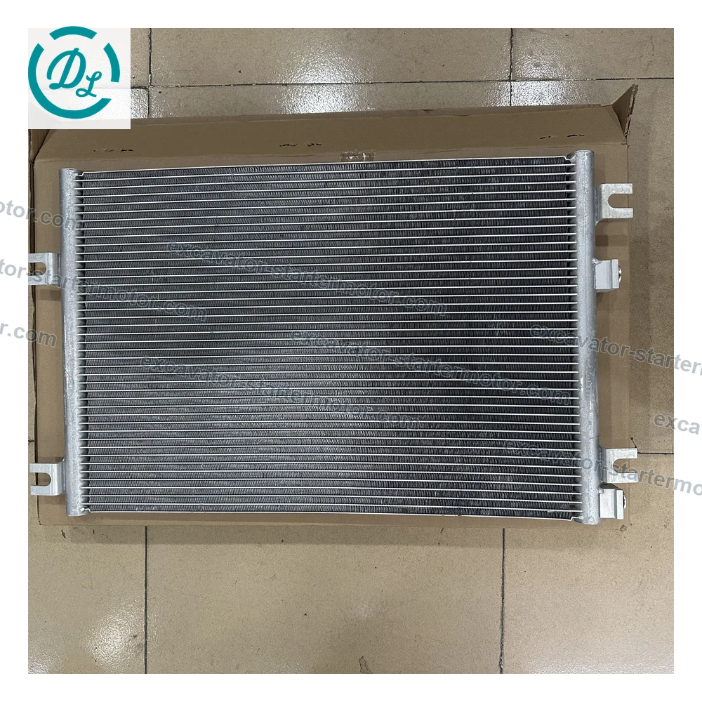 16232085 16235278 A/C Condenser for Volvo L60F-L120F and L150G-L350F Wheel Loaders, OEM/reference 16232085, A/C Condenser, product view 4