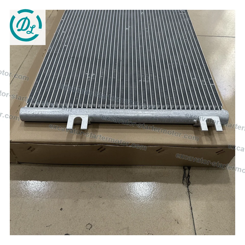 16232085 16235278 A/C Condenser for Volvo L60F-L120F and L150G-L350F Wheel Loaders, OEM/reference 16232085, A/C Condenser, product view 6