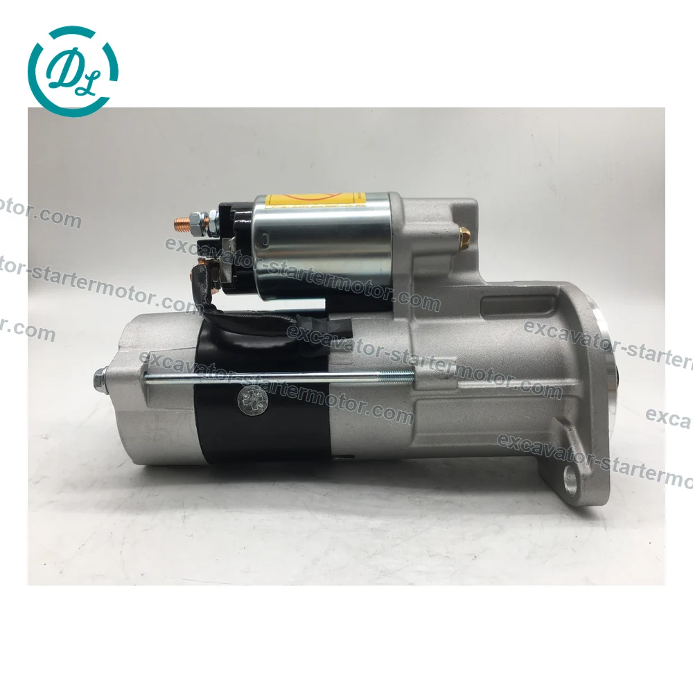 129953-77019 12V 9T Starter Motor for Yanmar 4TNV98 Engine, OEM/reference 129953-77019, Starter Motor